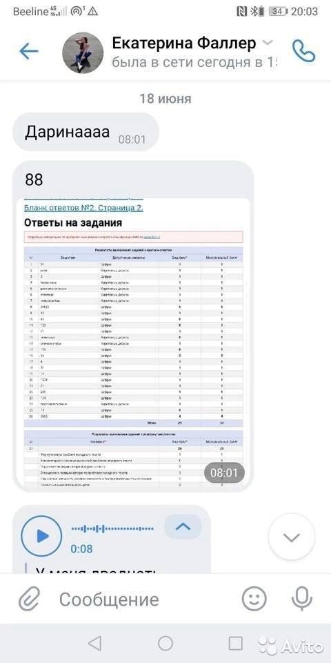 Результат ученицы по русскому языку — 88 баллов