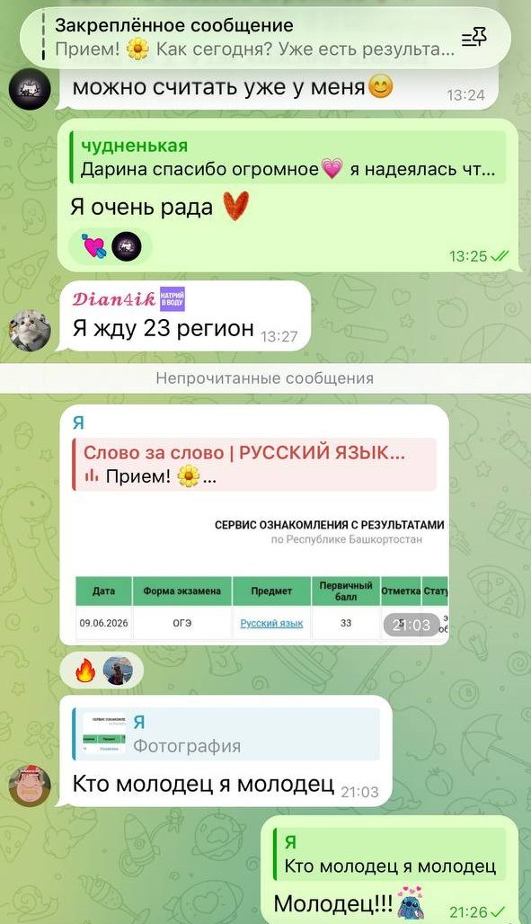 Ещё один результат ОГЭ — 33 балла